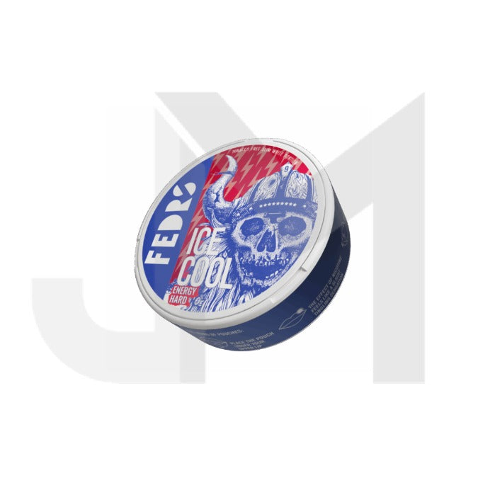 65mg FEDRS Ice Cool Hard Nicotine Pouches - 20 Pouches