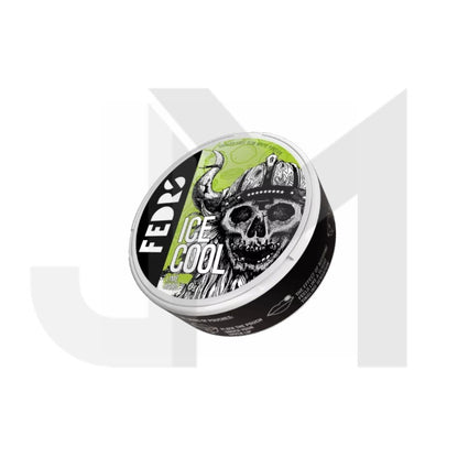65mg FEDRS Ice Cool Hard Nicotine Pouches - 20 Pouches
