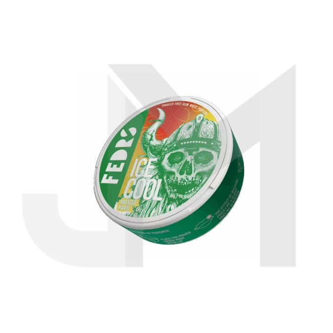 65mg FEDRS Ice Cool Hard Nicotine Pouches - 20 Pouches