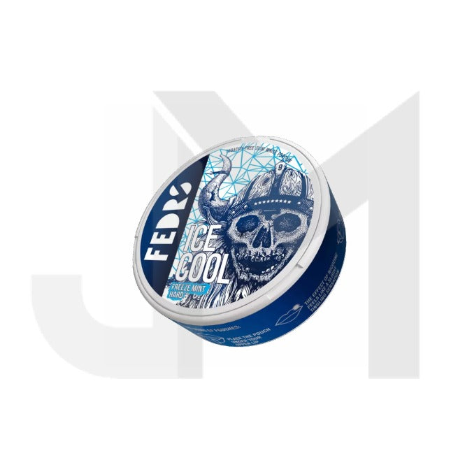 65mg FEDRS Ice Cool Hard Nicotine Pouches - 20 Pouches