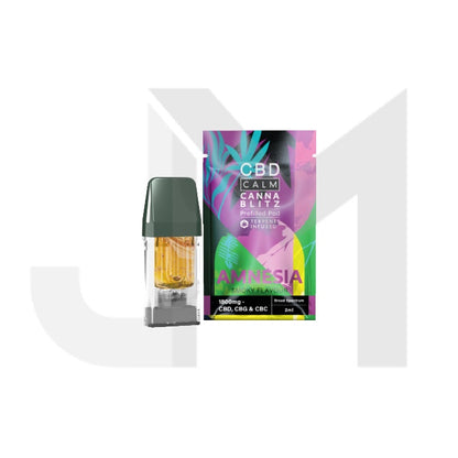 CBD Calm CANNABLITZ 1800mg CBD + CBG + CBC Prefilled Pod