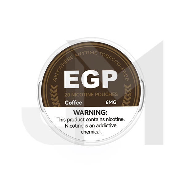 6mg EGP Nicotine Pouches - 20 Pouches