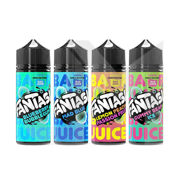 0mg Fantasi Bar Juice 100ml Shortfill (50VG/50PG)