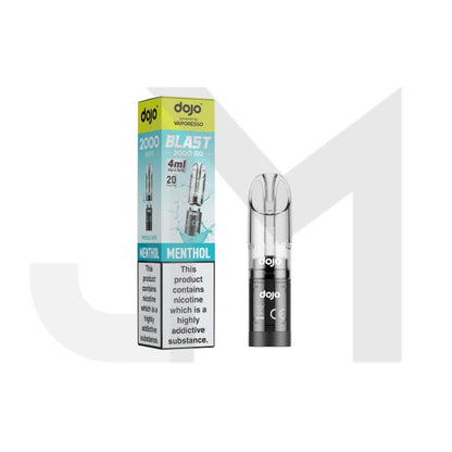 20mg Vaporesso Dojo Blast 2000 Go Prefilled Pod