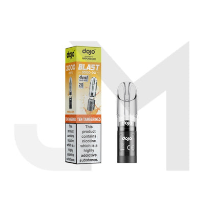 20mg Vaporesso Dojo Blast 2000 Go Prefilled Pod
