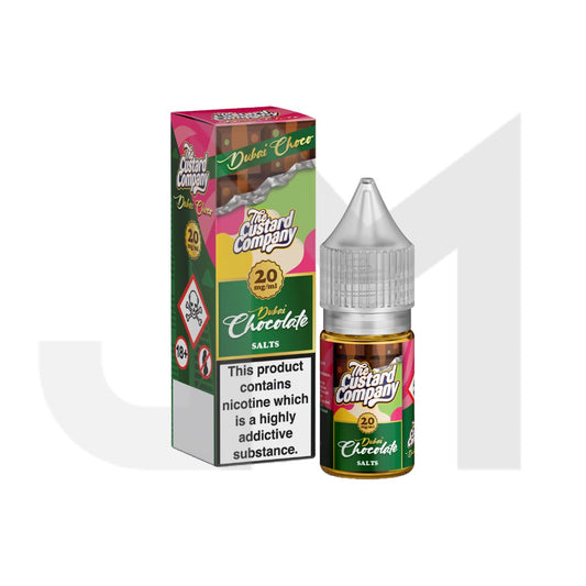 20mg The Custard Company Dubai Chocolate Nic Salt 10ml (50VG/50PG)