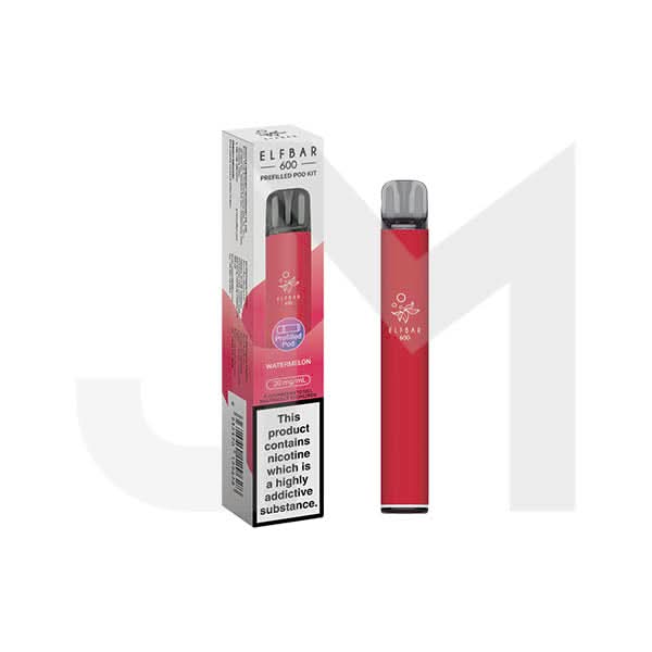 20mg Elf Bar 600 Prefilled Pod Vape Kit 600 Puffs | UK Wholesale 20mg Elf Bar 600 Prefilled Pod Vape Kit 600 Puffs | UK Wholesale