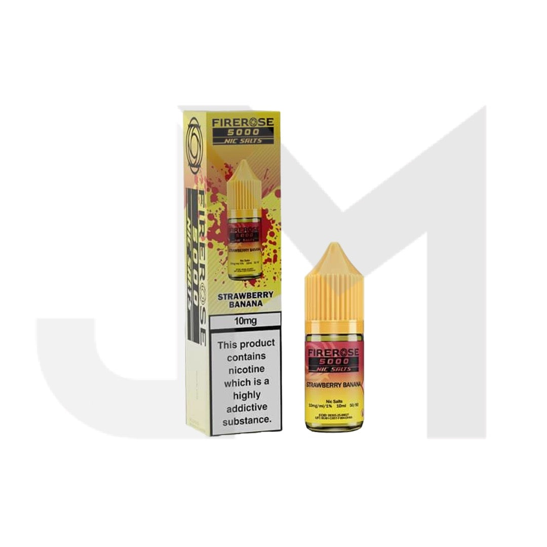 10mg Elux Firerose 5000 Nic salts 10ml (50VG/50PG)