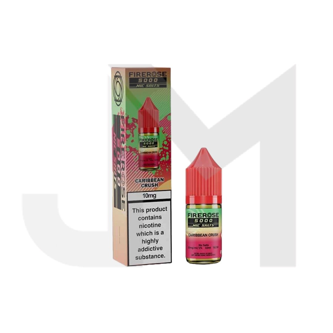 10mg Elux Firerose 5000 Nic salts 10ml (50VG/50PG)