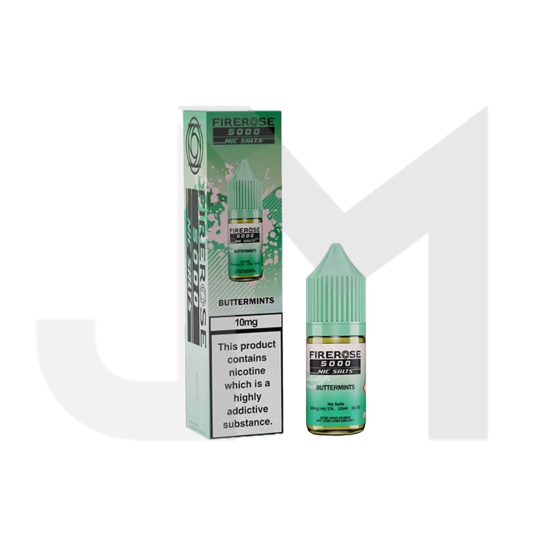 10mg Elux Firerose 5000 Nic salts 10ml (50VG/50PG)