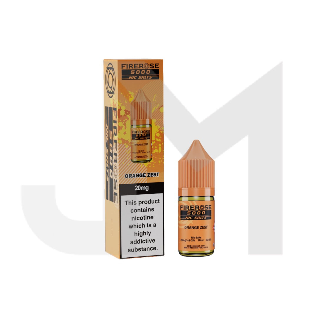 20mg Elux Firerose 5000 Nic salts 10ml (50VG/50PG)