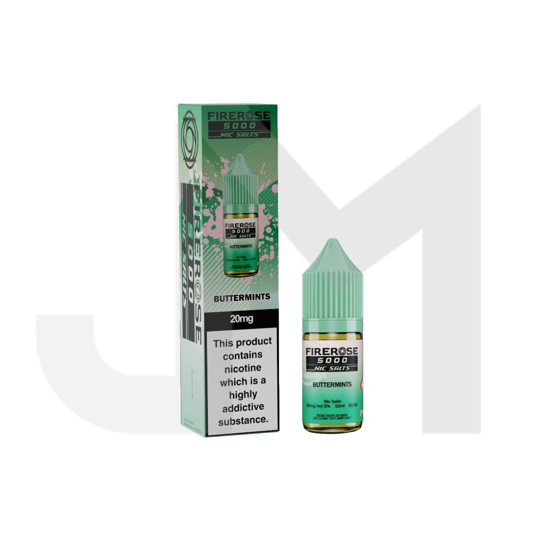 20mg Elux Firerose 5000 Nic salts 10ml (50VG/50PG)