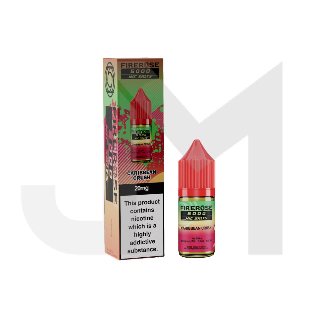 20mg Elux Firerose 5000 Nic salts 10ml (50VG/50PG)