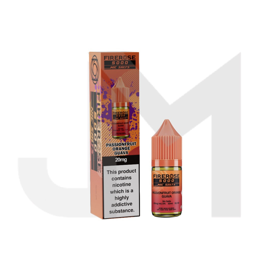 20mg Elux Firerose 5000 Nic salts 10ml (50VG/50PG)