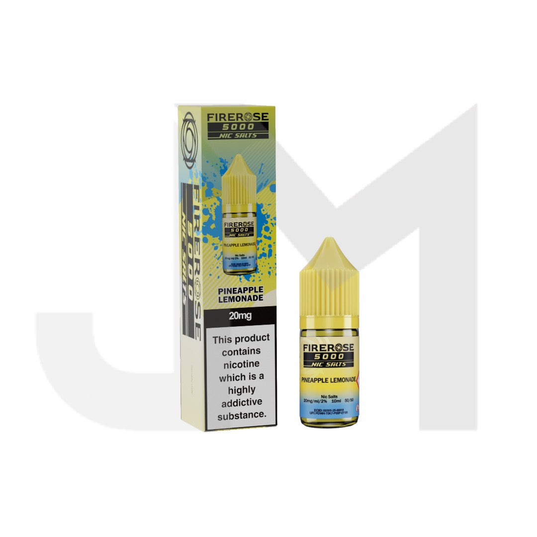 20mg Elux Firerose 5000 Nic salts 10ml (50VG/50PG)