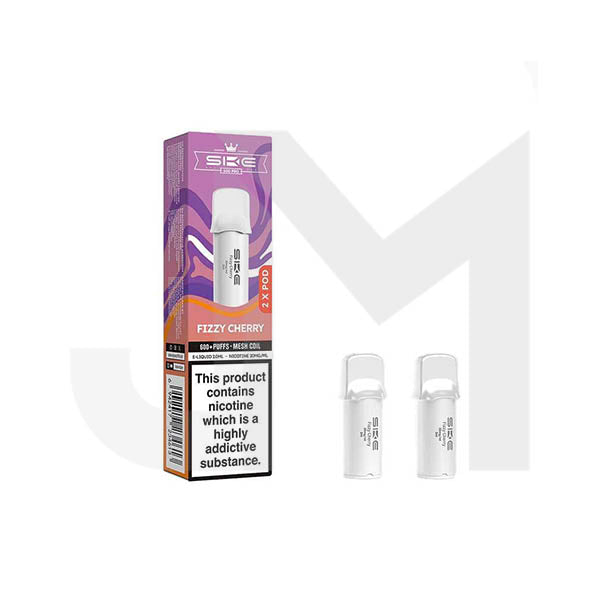 20mg SKE Crystal Pro Replacement Prefilled Pods 2ml 1200 Puffs - 2 Pcs