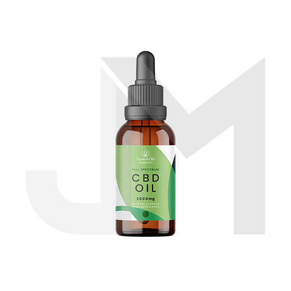 Supreme CBD 3000mg Full Spectrum CBD Tincture Oil - 30ml