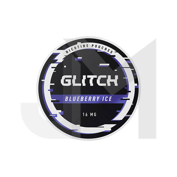 16mg Glitch Regular Nicotine Pouches - 20 Pouches