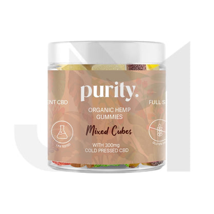 Purity 300mg Full-Spectrum CBD Vegan Gummies 150g