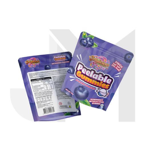 Jellylicious Peelable Blueberry Gummies
