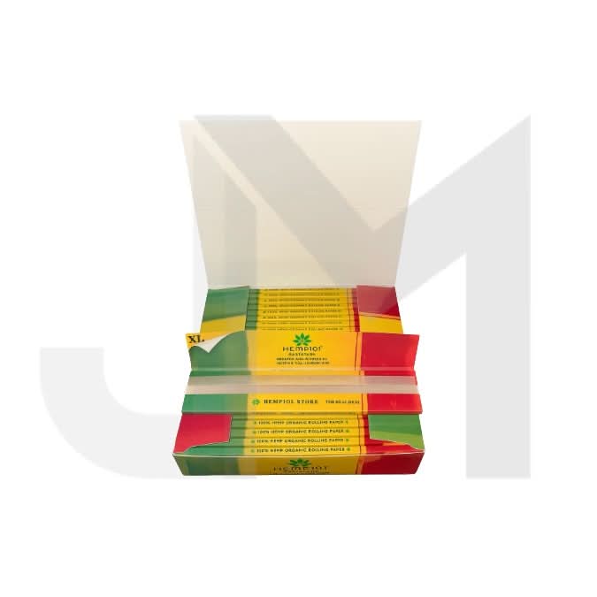 Hemp 101 Rastafari XL Hemp Rolling Papers