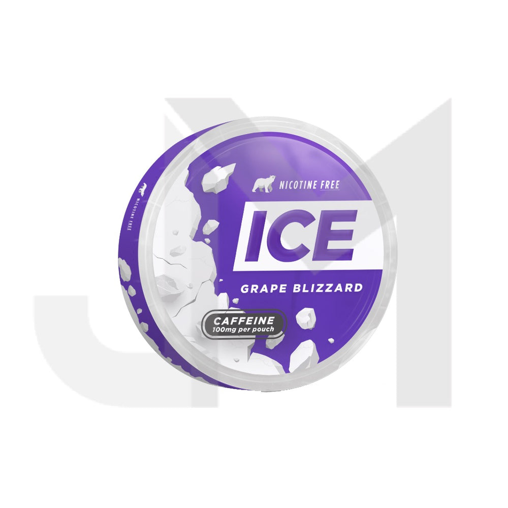 100mg Ice Range Caffeine Pouches - 20 Pouches