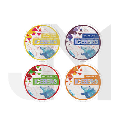 20mg Iceberg Medium Nicotine Pouches - 20 Pouches