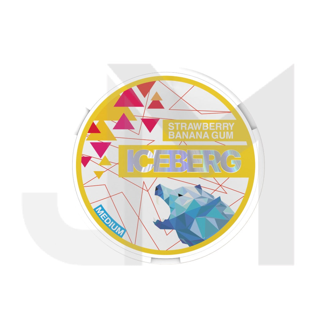 20mg Iceberg Medium Nicotine Pouches - 20 Pouches