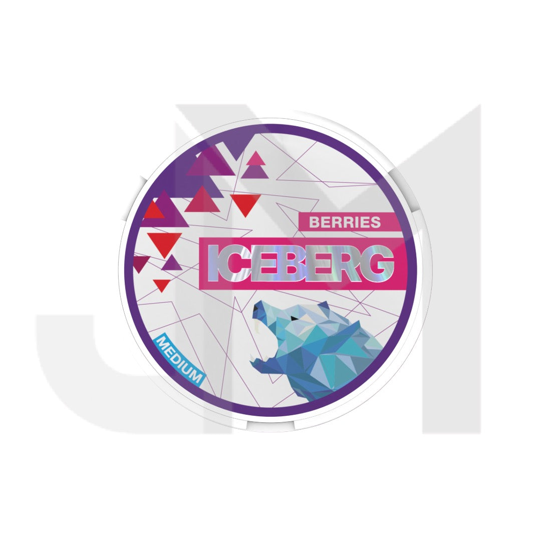 20mg Iceberg Medium Nicotine Pouches - 20 Pouches