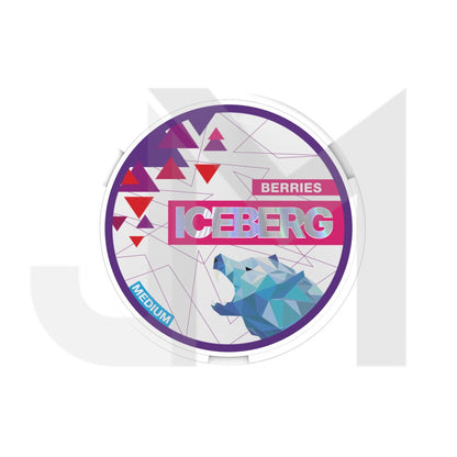20mg Iceberg Medium Nicotine Pouches - 20 Pouches