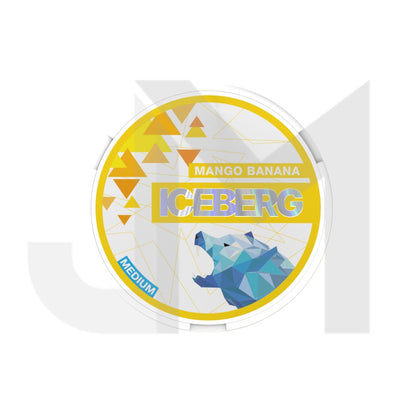 20mg Iceberg Medium Nicotine Pouches - 20 Pouches