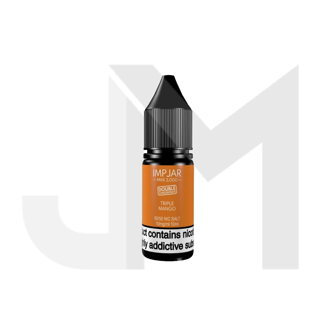 10mg Imp Jar Mini 3000 Double Concentrate 10ml Nic Salt (50VG/50PG)
