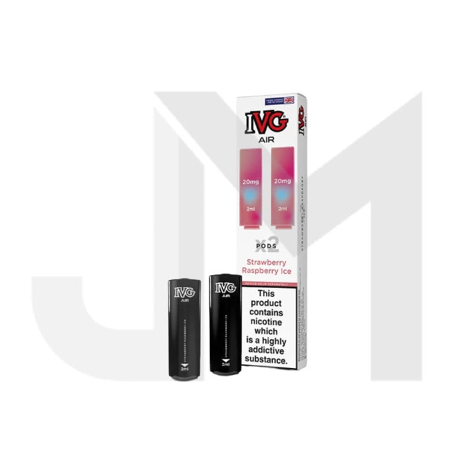 20mg IVG Air Prefilled Pods 2ml 1200 Puffs - 2 Pcs