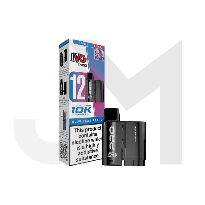 20mg I VG Pro 12 Refill Pod Pack 10000 Puffs