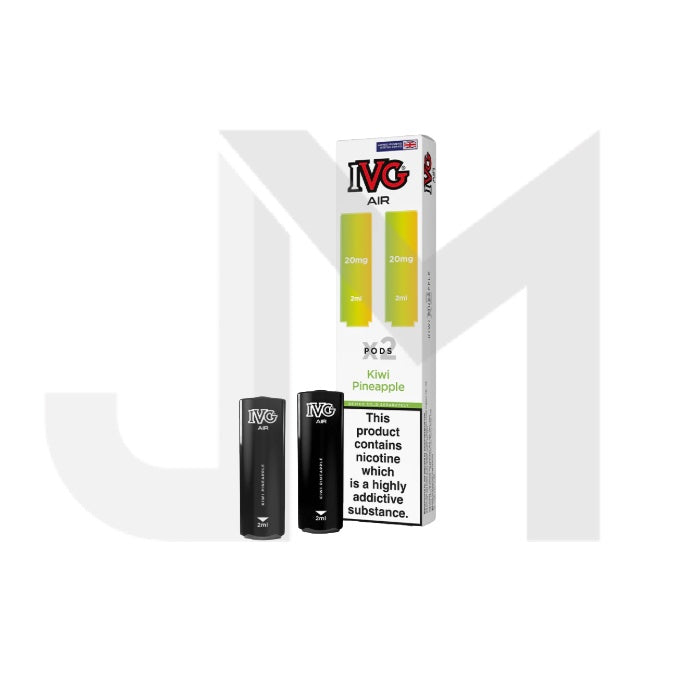 20mg IVG Air Prefilled Pods 2ml 1200 Puffs - 2 Pcs