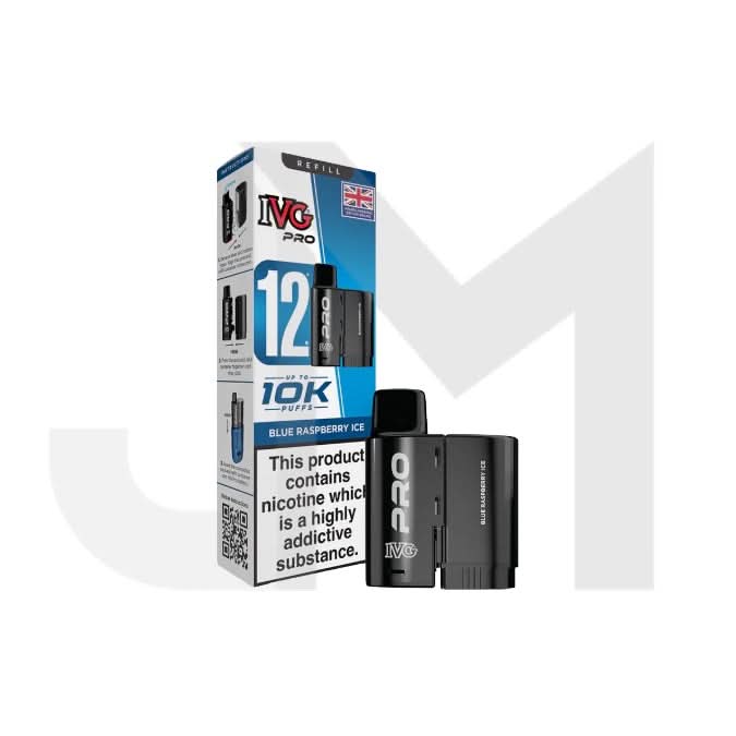 10mg IVG Pro 12 Refill Pods | UK Wholesale 10mg IVG Pro 12 Refill Pods | UK Wholesale