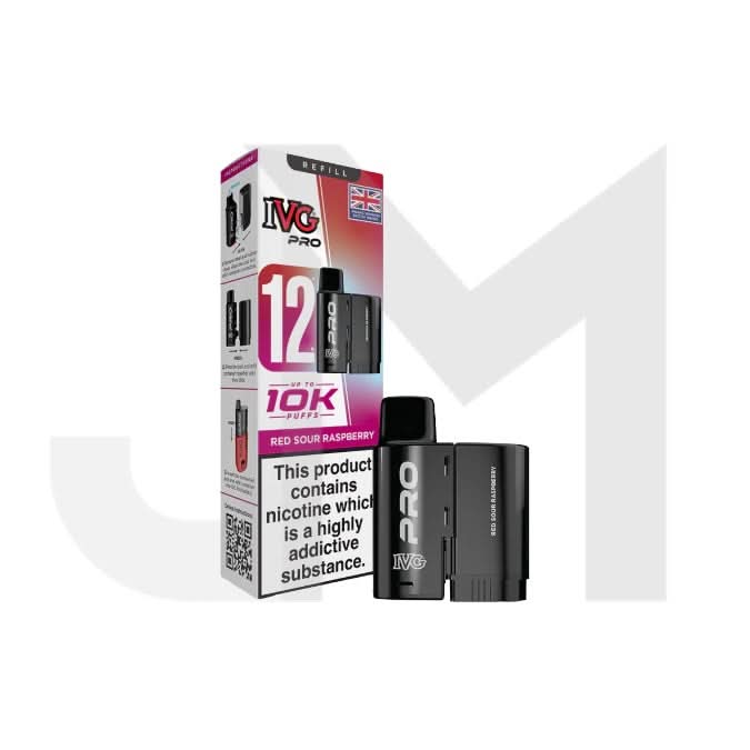 10mg IVG Pro 12 Refill Pods | UK Wholesale 10mg IVG Pro 12 Refill Pods | UK Wholesale