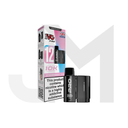 10mg IVG Pro 12 Refill Pods 10000 Puffs