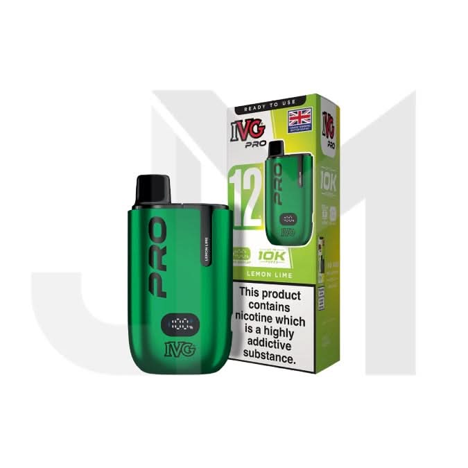 10mg IVG Pro 12 Prefilled Pod Vape Kit | UK Wholesale 10mg IVG Pro 12 Prefilled Pod Vape Kit | UK Wholesale