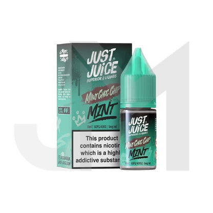 5mg Just Juice Mint 10ml Nic Salt (40VG/60PG)