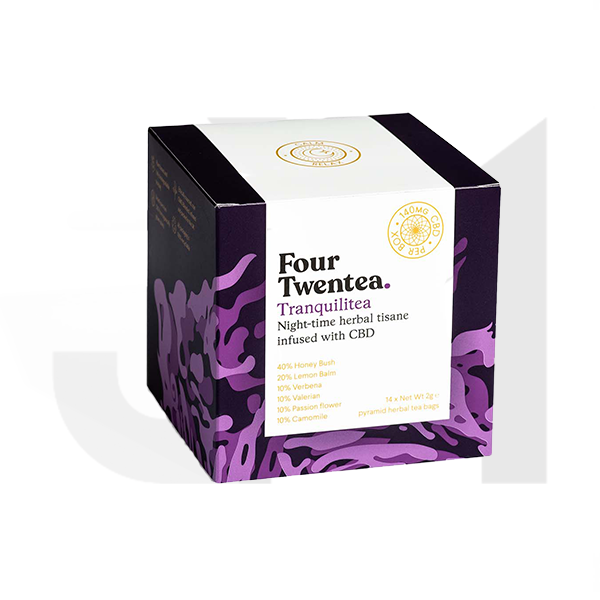 Four Twentea Herbal 10mg CBD Tea - Tranquilitea