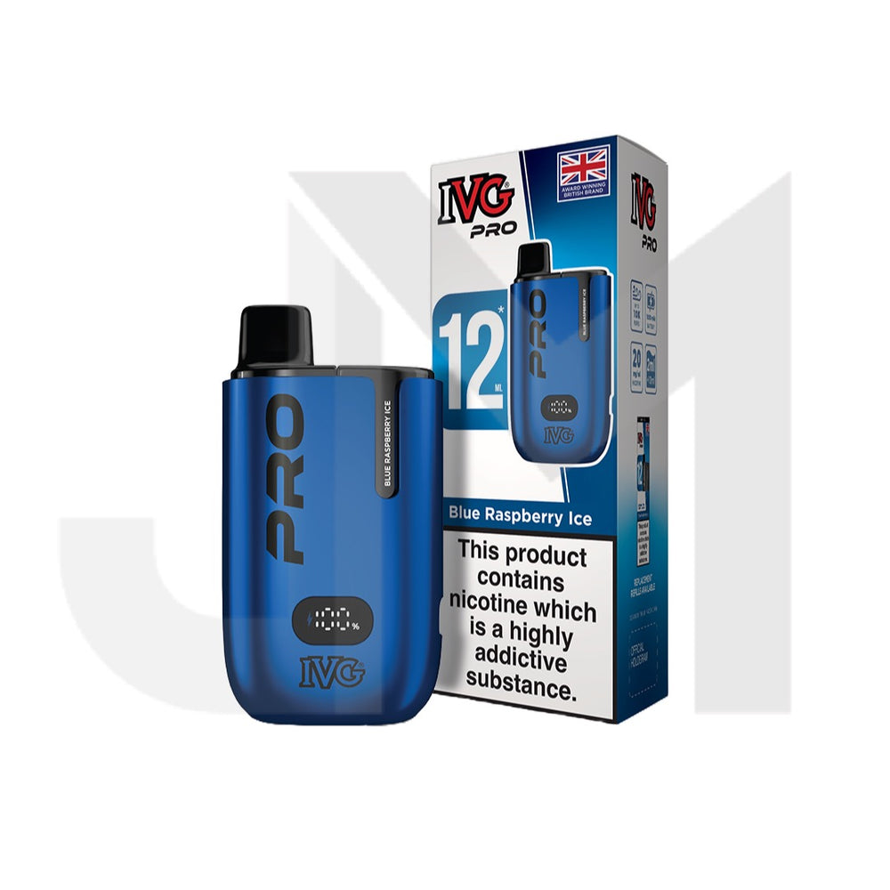 ***COMING SOON*** 20mg I VG Pro 12 Prefilled Pod Vape Kit 10000 Puffs