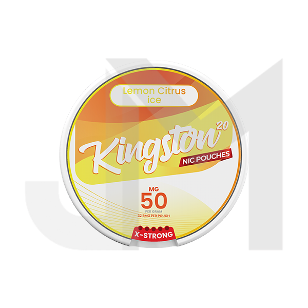 50mg Kingston Nicotine Pouches - 20 Pouches