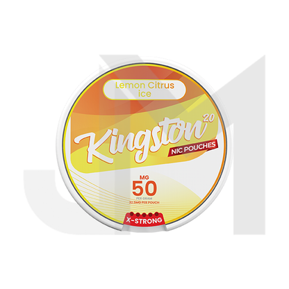 50mg Kingston Nicotine Pouches - 20 Pouches