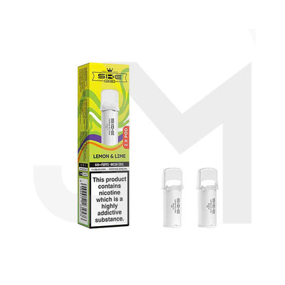 20mg SKE Crystal Pro Replacement Prefilled Pods 2ml 1200 Puffs - 2 Pcs