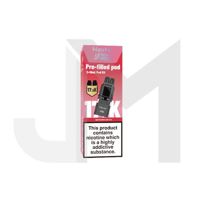 20mg Maxfel Ultra Pro Replacement Prefilled Pods 17500 Puffs
