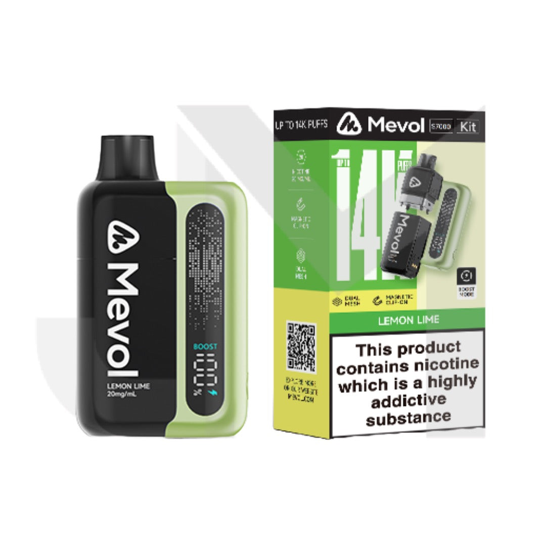 20mg Mevol S7000 Prefilled Pod Vape Kit 14k puffs