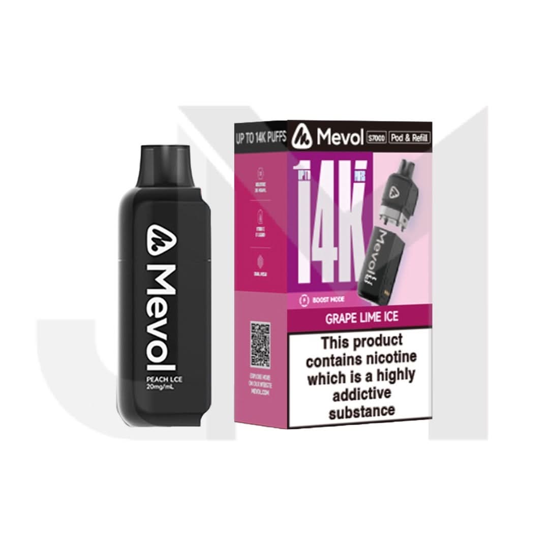20mg Mevol S7000 Prefilled Pod Vape Kit 14k puffs | UK Wholesale 20mg Mevol S7000 Prefilled Pod Vape Kit 14k puffs | UK Wholesale