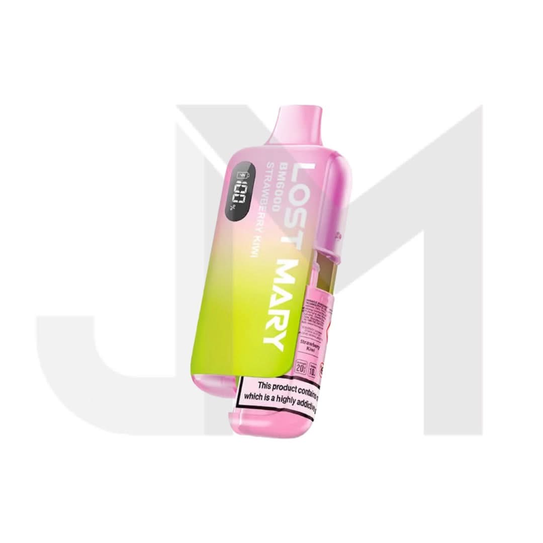 20mg LOST MARY BM6000 Refillable Pod Kit - 6000 Puffs | UK Wholesale 20mg LOST MARY BM6000 Refillable Pod Kit - 6000 Puffs | UK Wholesale
