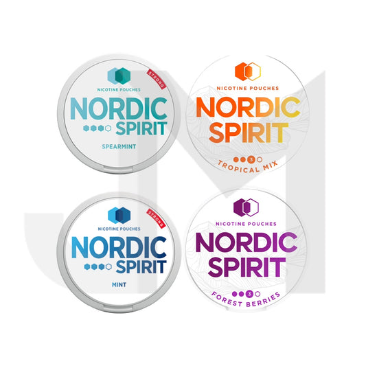 9mg Nordic Spirit Strong Nicotine Pouches - 20 Pouches